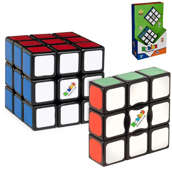 Rubik kezdõ csomag 3x3-as és 1x3-as kockával - Spin Master