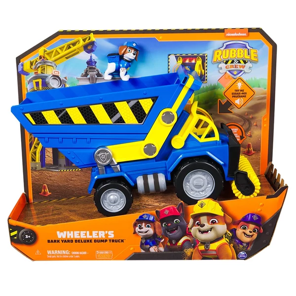 Mancs Õrjárat: Rubble és csapata - Wheeler deluxe dömpere - Spin Master