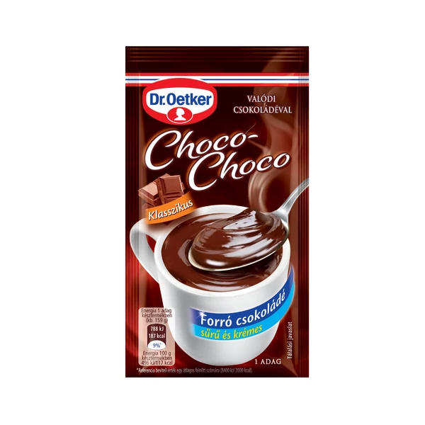 Dr. Oetker Choco-Choco klasszikus forró csokoládé italpor 34 g