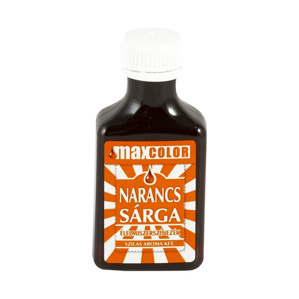 Narancssárga élelmiszer színezék 30ml