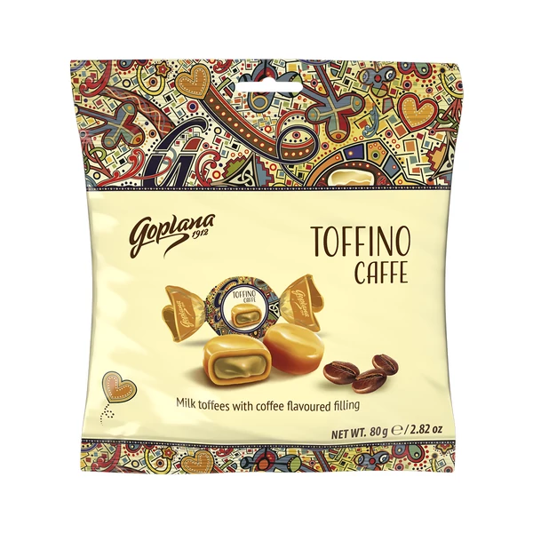 Goplana Toffino Café karamell, kávés töltelékkel 80 g