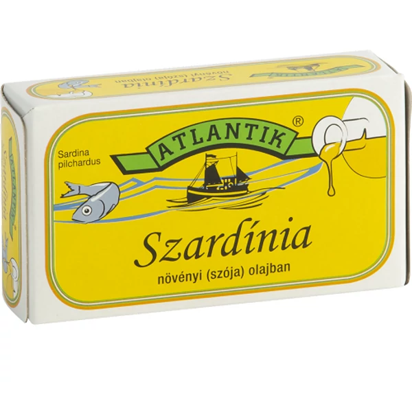 Atlantik olajos szardínia 125g