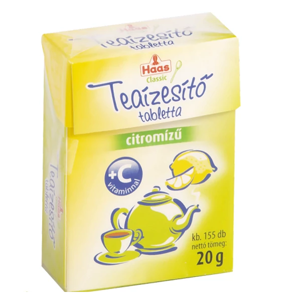 HAAS teaízesítő tabletta 20g (155db)