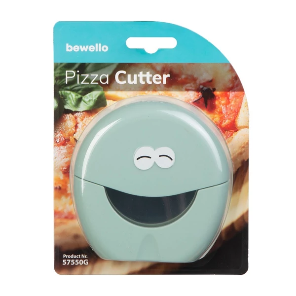 Bewello pizzavágó szürkészöld színben 10,x10,2x2cm 57550G