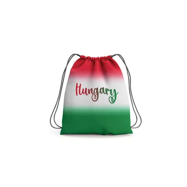 Nemzeti színű tornazsák hungary felirattal EB2024