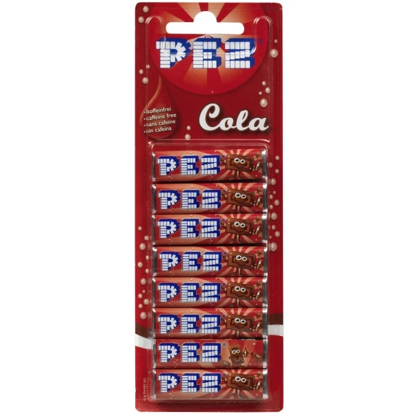 Pez cola ízű cukorka 8x8,5g