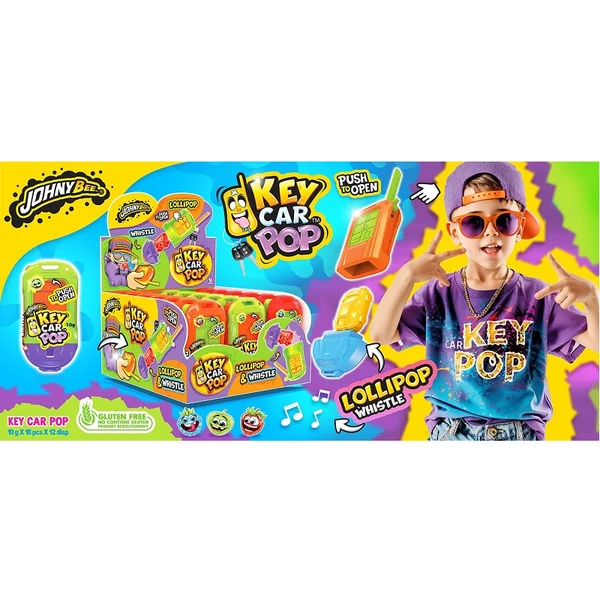 John bee key car pop 18x10g