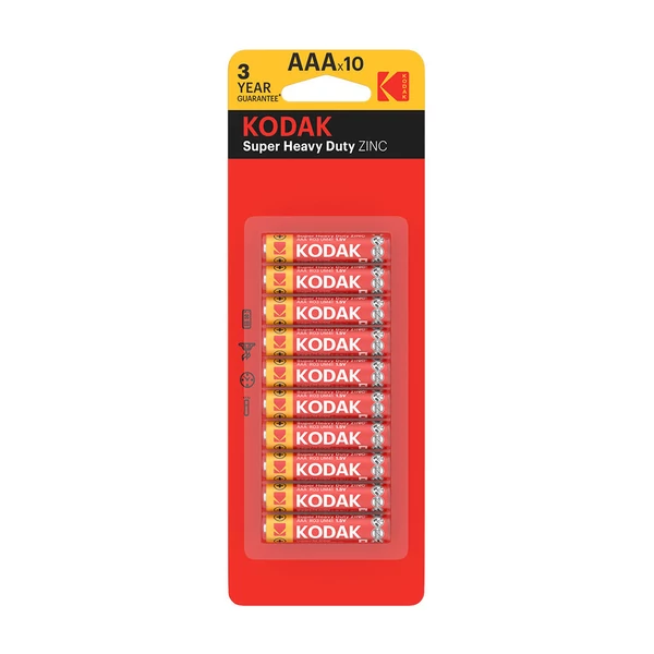 Kodak Extra zinc mikroelem AAA 1,5V 10db 30946804