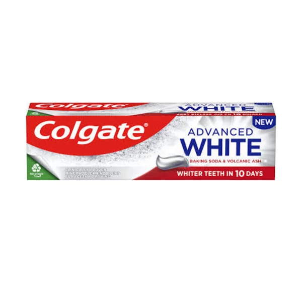 Colgate Advanced White fogkrém szódabikarbónával és vulkáni hamuval - 75 ml