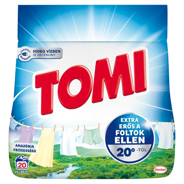 Tomi Amazónia mosópor XS 1.1kg 20 mosás
