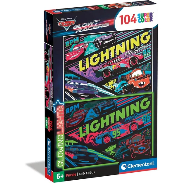 Ragyogó Verdák 104db-os Supercolor puzzle - Clementoni