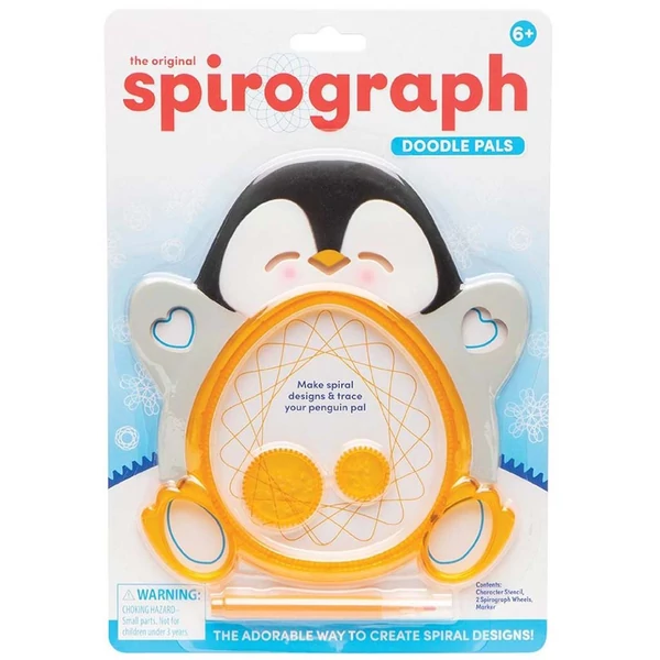 Spirograph: Rajz pajtik kreatív szett - Pingvin