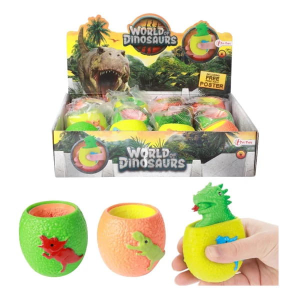 World of Dinosaurs Pop-Out nyomkodható dinoszauruszos játék