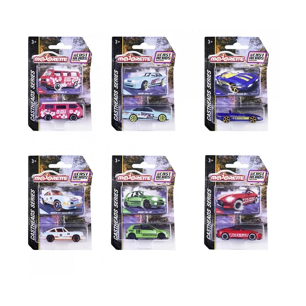 Majorette: CastHeads kisautók többféle 1db - Simba Toys