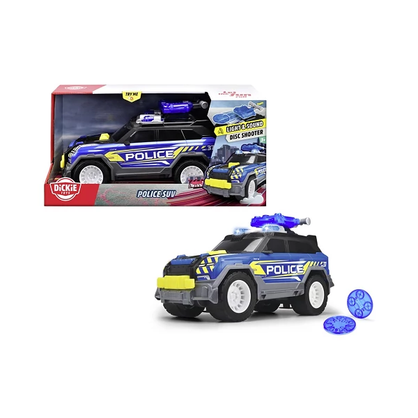 Rendőrautó fénnyel és hanggal 30cm - Dickie Toys