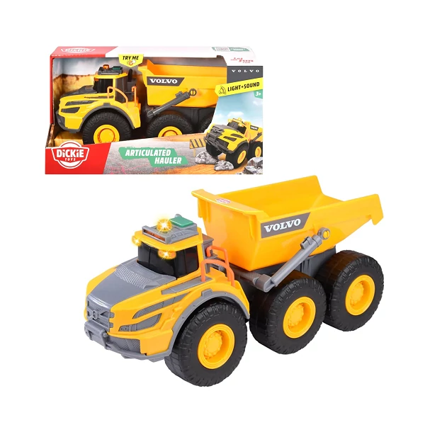 Volvo dömper fény és hang effektekkel 23cm - Dickie Toys