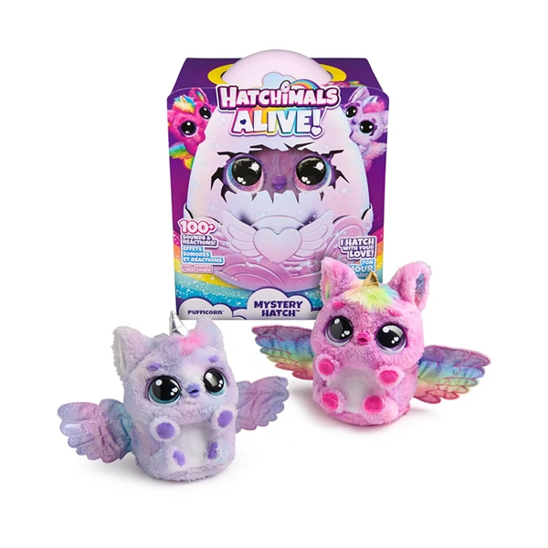 Hatchimals: Alive! meglepetés Pufficorn - Spin Master