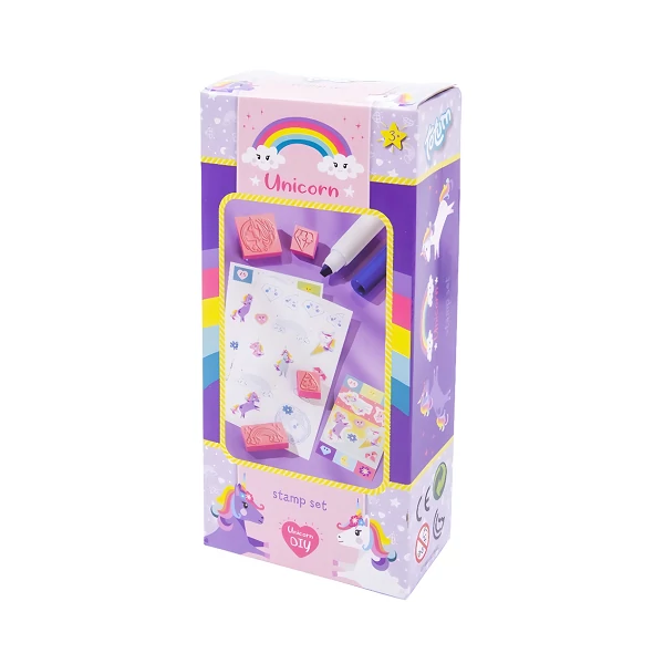 Unikornis mini nyomda készlet - Totum