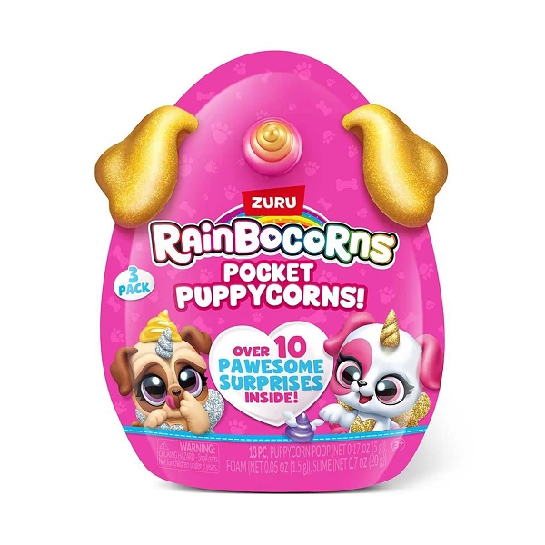 Rainbocorns: Pocket Puppycorn meglepetés kutyus többféle változatban 1db
