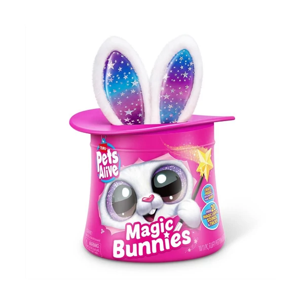 Robo Alive: Magic Bunny meglepetés nyuszi bűvészkalapban több változatban