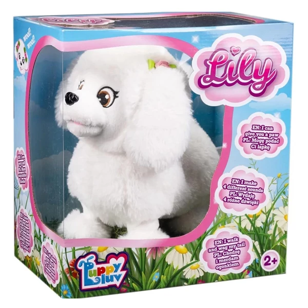 Lily az Interaktív plüss kutyus - Puppy Luv