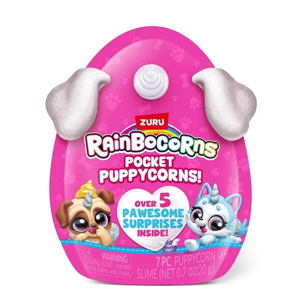 Rainbocorns: Pocket Puppycorn meglepetés kutya többféle változatban 1db