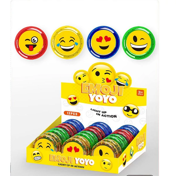 Játék emojis elemes yo-yo többféle változatban BZ2044