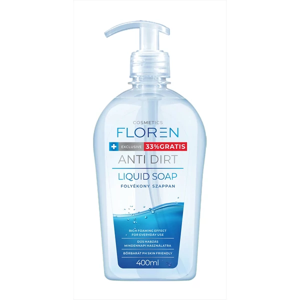 Floren antidirt folyékony szappan 400ml