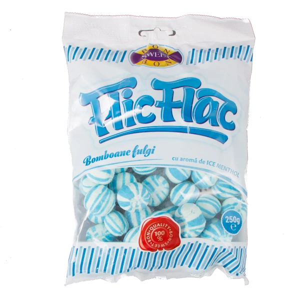 Flic Flac ice mentol rágógumi 250g