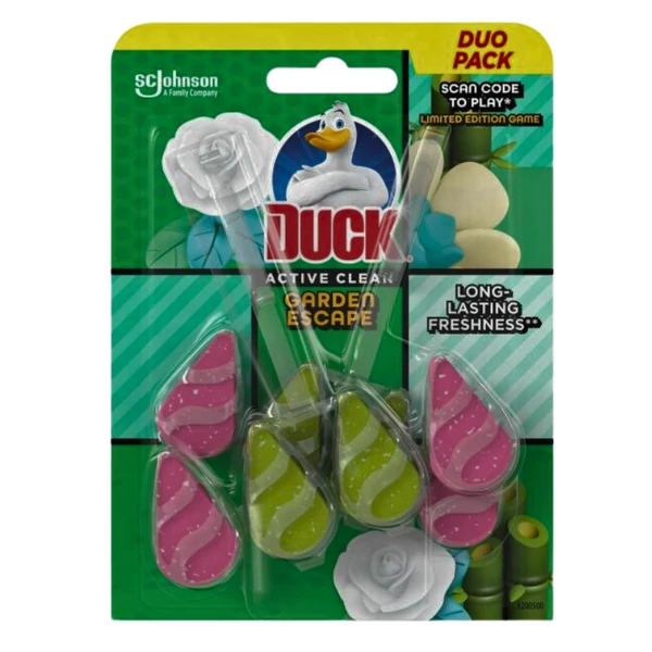 Duck WC rúd Active clean 2x38,6g Garden escape