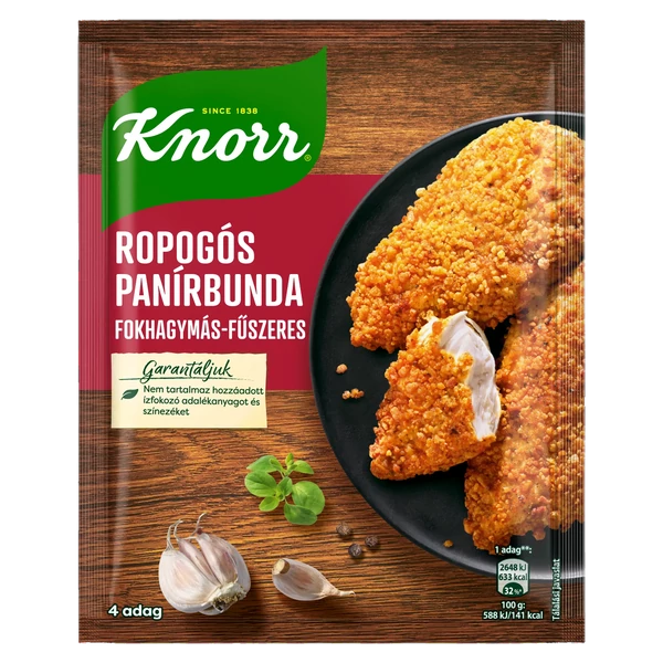 Knorr ropogós fokhagymás-fűszeres panírbunda 70 g
