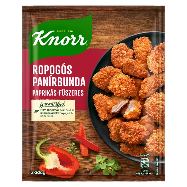 Knorr ropogós paprikás-fűszeres panírbunda 70 g