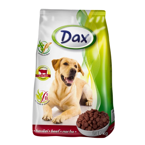 Dax kutyaeledel marha 10kg - csak egyedi szállítással vagy személyes átvétellel