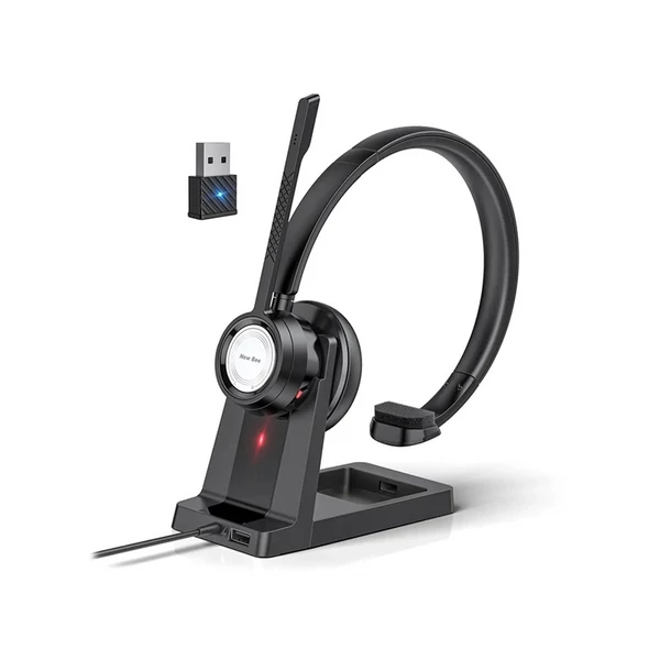 New Bee BH60P Vezeték nélküli fejhallgató + mikrofon| headset + Töltő állvány