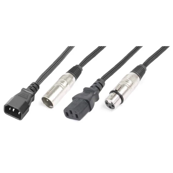 PD Connex CX09-10 IEC M - XLR Mama / IEC F - XLR papa| 10m