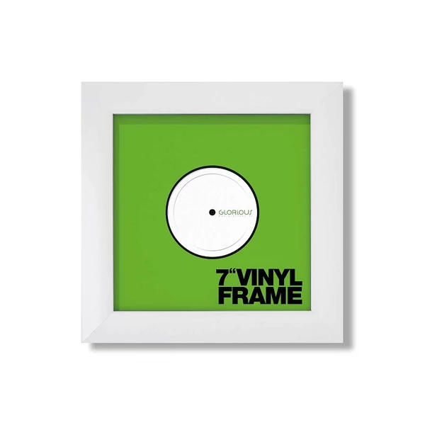 Glorious Vinyl Frame Set 7" White Bakelit lemez keret| 3db/csomag (Fehér)