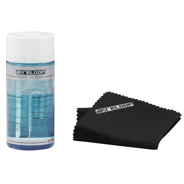 Reloop Record / CD Cleaner MK2 Bakelitlemez + CD tisztító szett
