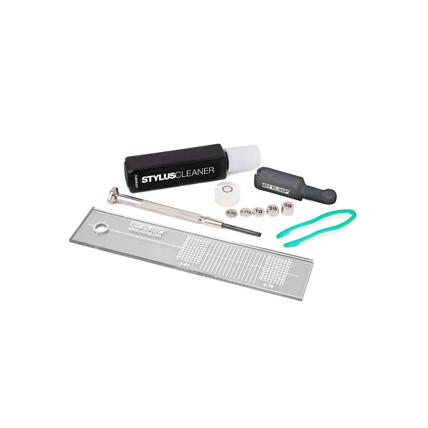 Reloop Turntable Cartridge Mount & Gauge Set Professzionális lemezjátszó karbantartó szett