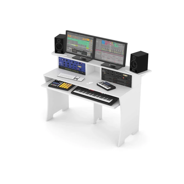 Glorious Workbench White Stúdió asztal (fehér)