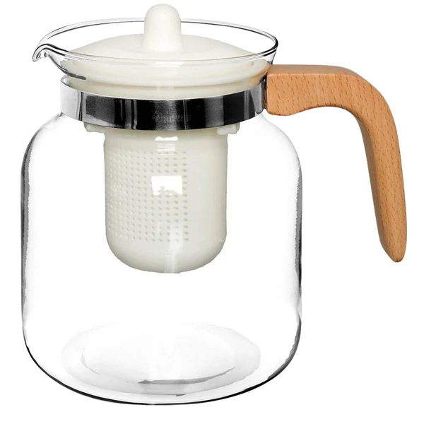 Excellent Houseware Teakiöntő jénai szűrővel 1,5L 4 féle