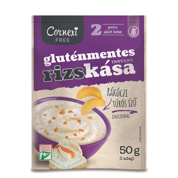 Cornexi rizskása gluténmentes rákóczi túrós 50g