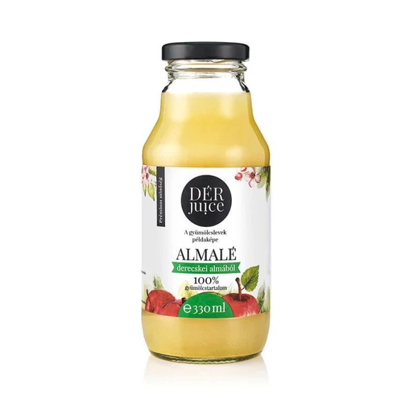 Dér Juice 100% almalé 0,33L DRS