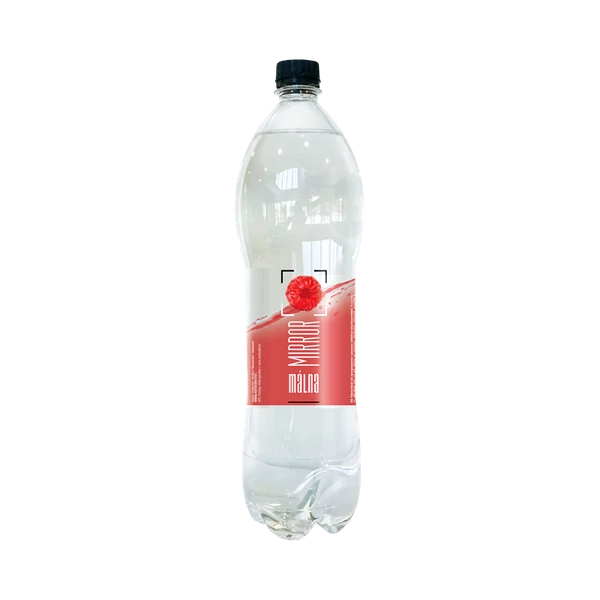 Mirror málna ízesítésű szénsavas víz 1,5L DRS - csak egyedi szállítással vagy személyes átvétellel