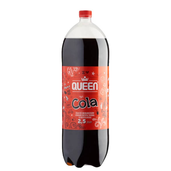 Queen cola édesítőszerekkel 2,5L DRS - csak egyedi szállítással vagy személyes átvétellel