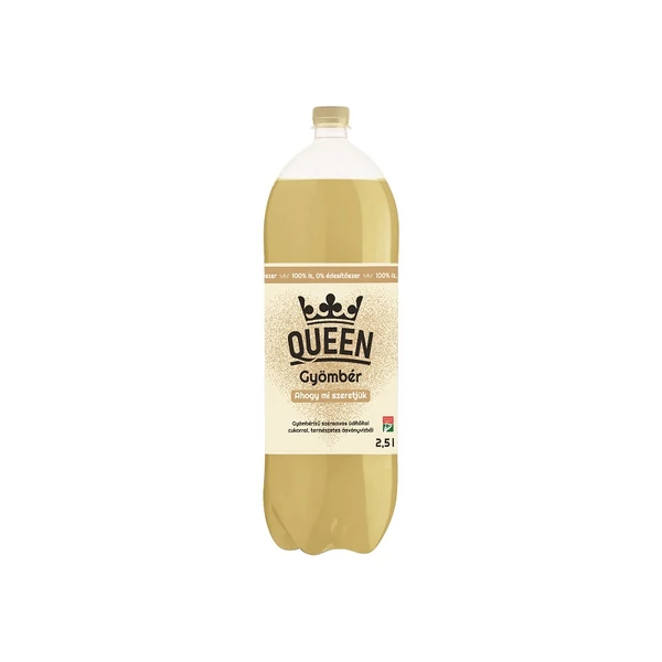 Queen gyömbér 2,5L DRS - csak egyedi szállítással vagy személyes átvétellel