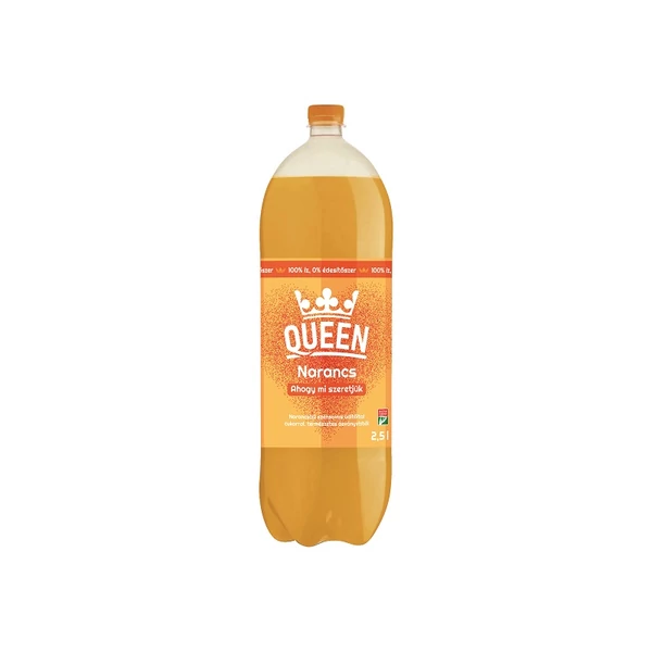 Queen narancs 2,5L DRS - csak egyedi szállítással vagy személyes átvétellel