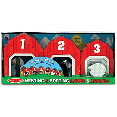 Farm istálló soroló kreatív játékszett - Melissa & Doug