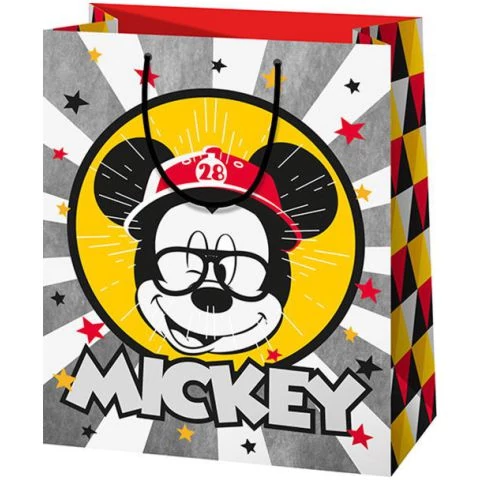 Mickey egér retro normál ajándéktáska 11x15x6cm