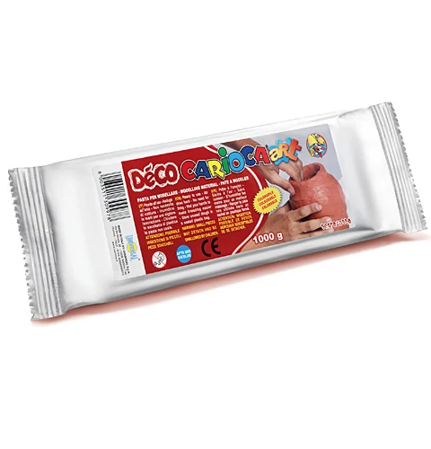 Modellező agyag terrakotta színben 1000g - Carioca