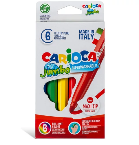 Jumbo filctollszett 6db - Carioca